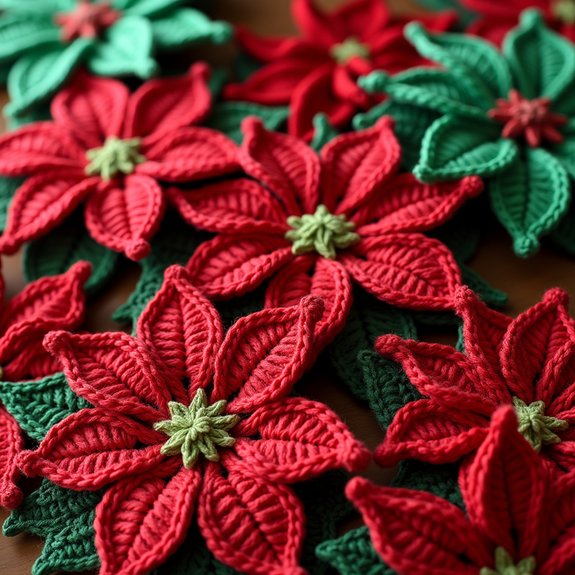 vibrant holiday flower arrangement