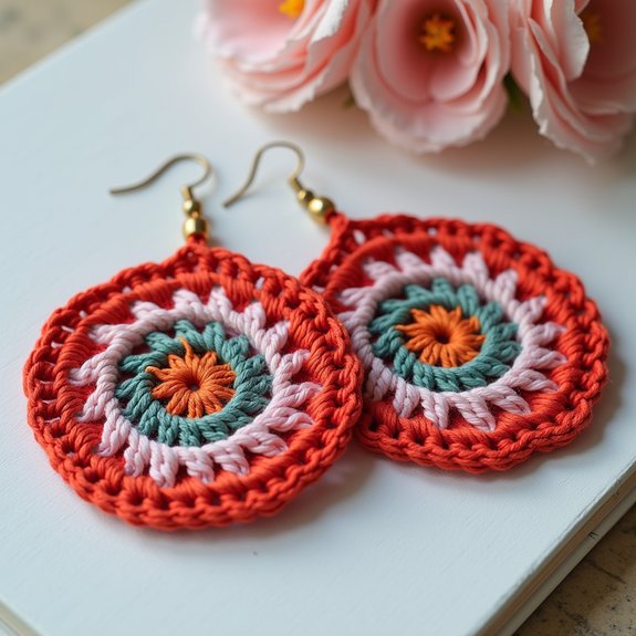 vibrant swirling geometric designs