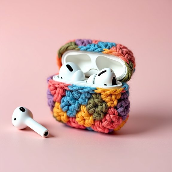 vintage spotted airpods cover