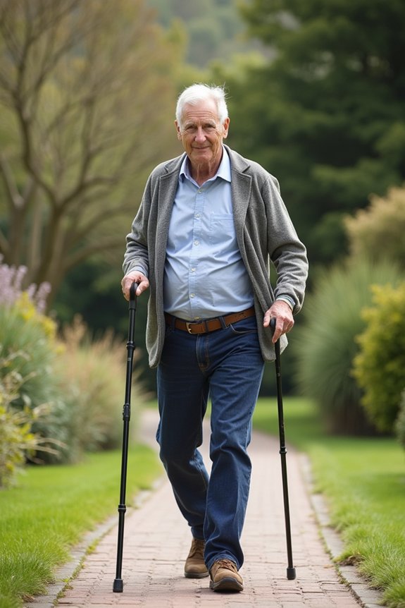 walking safely with support