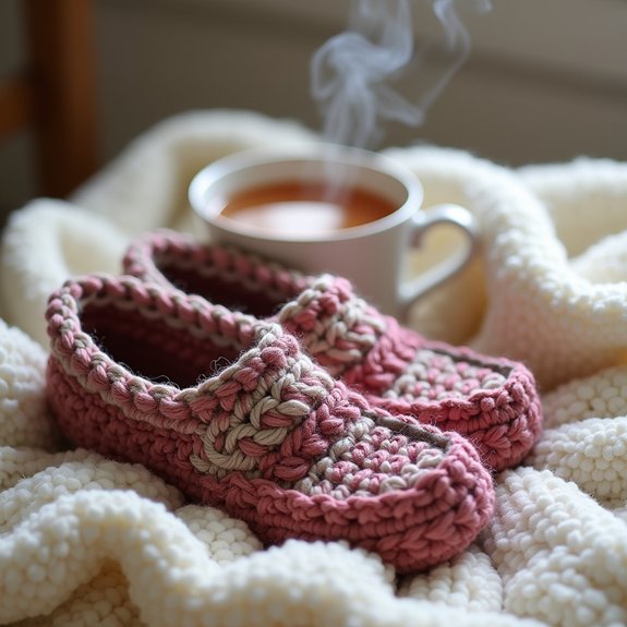 warm and comfortable footwear