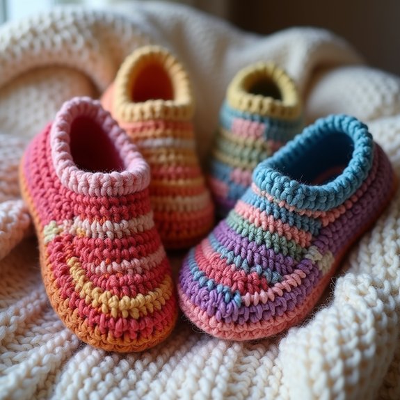 warm and comfortable footwear