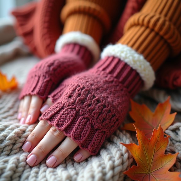 warm and comfortable gloves