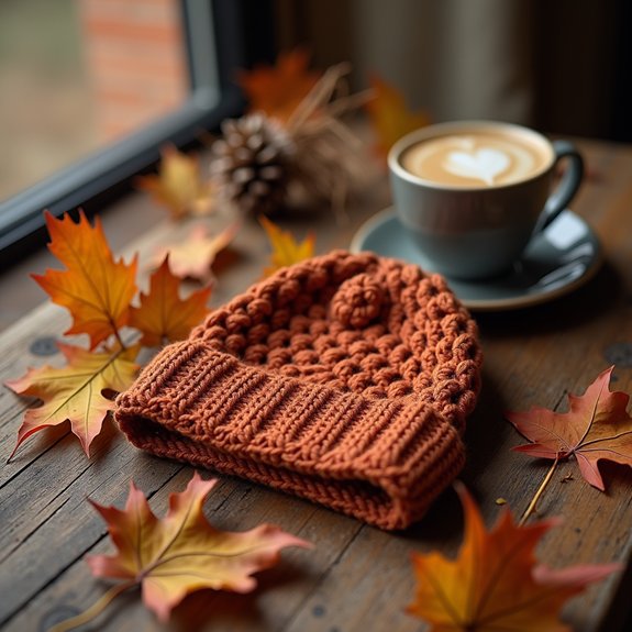 warm comfortable handmade hat