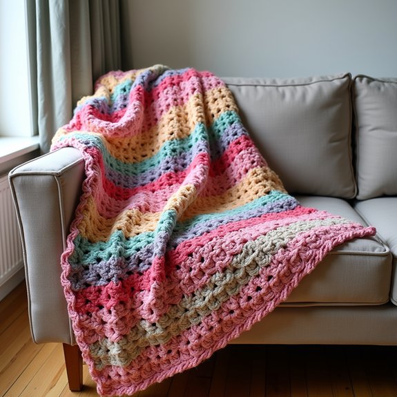 warm handmade crochet comfort