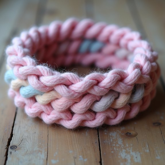 warm knitted headband accessory