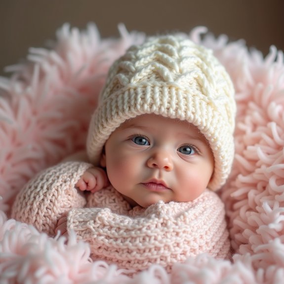 warm knitted winter hat