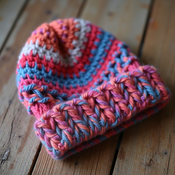 warm knitted winter hat