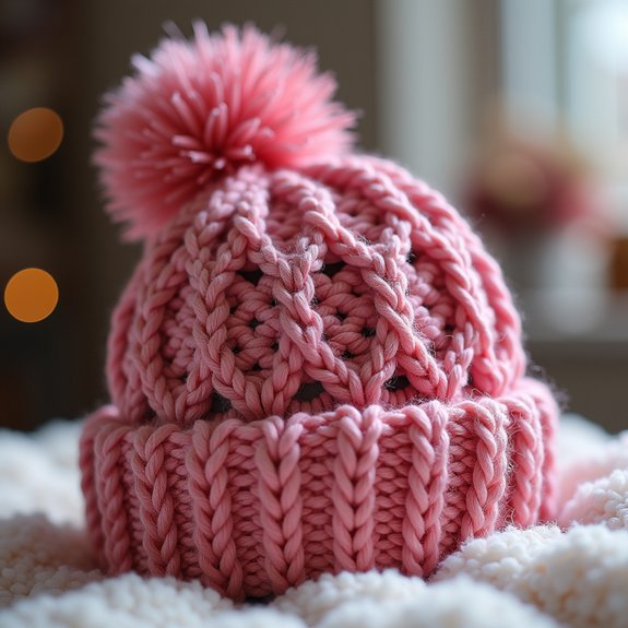 warm winter hat accessory