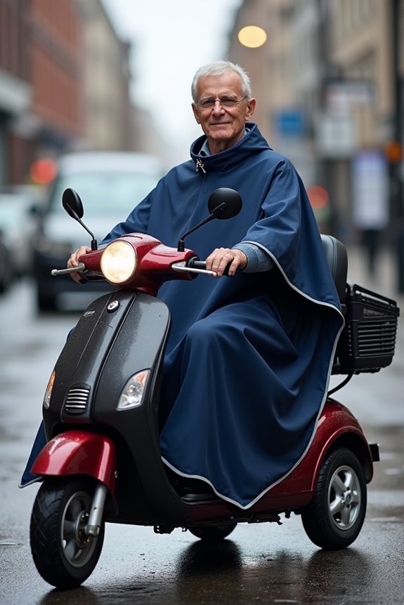weather appropriate waterproof capes
