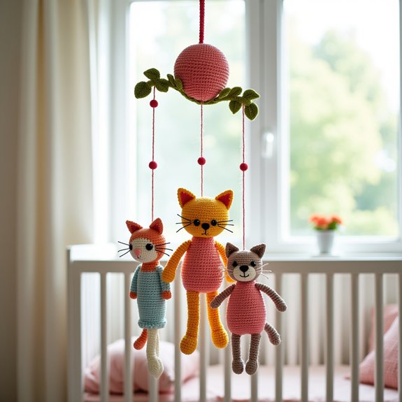 whimsical feline themed decor