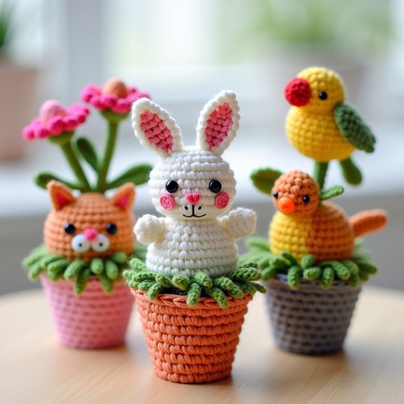 whimsical pet inspired planter