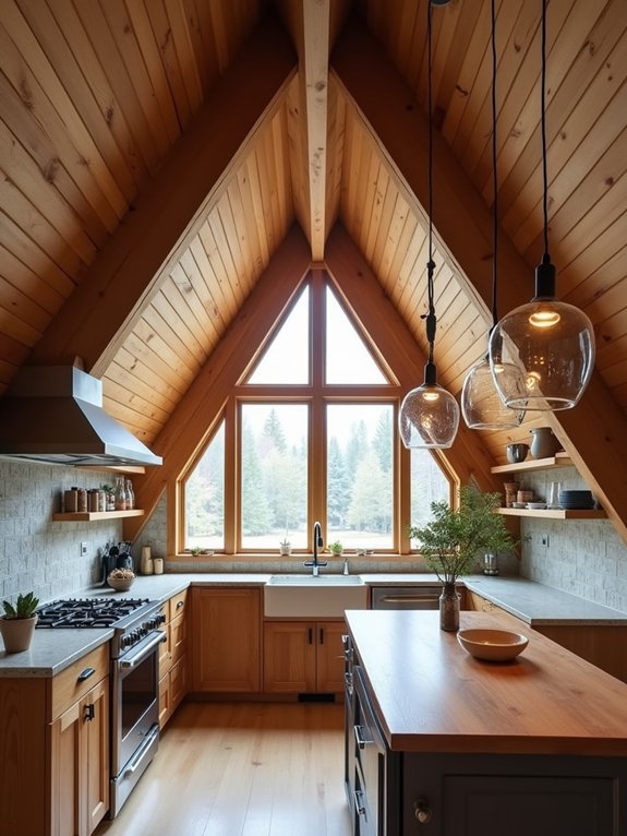 a frame kitchen design tips
