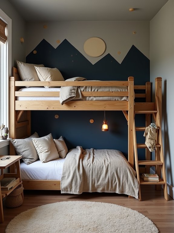 adventure themed mountain bedroom