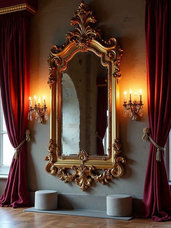 antique mirror collection elegance
