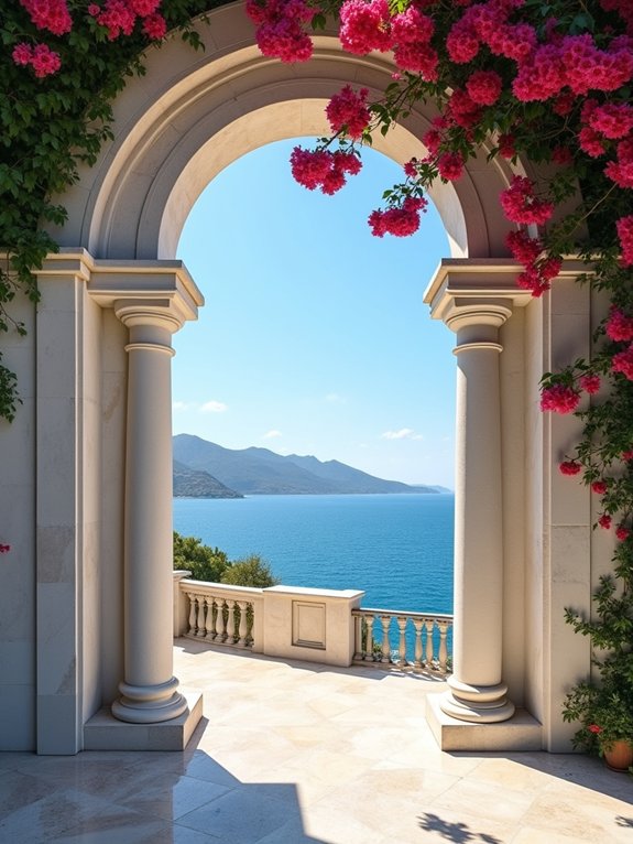 arched doorways enhance elegance