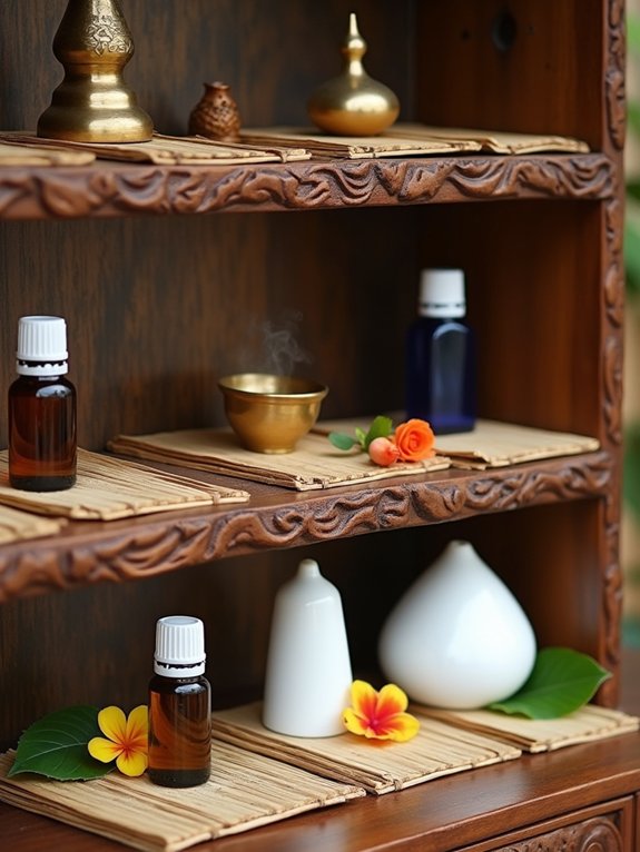 aromatic balinese sanctuary setup