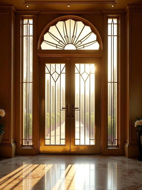 art deco glass elegance
