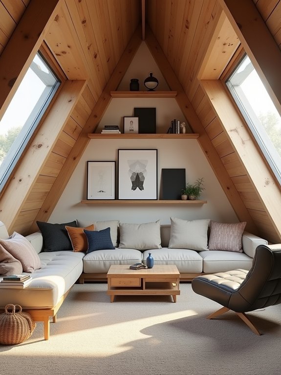 art displays in a frames