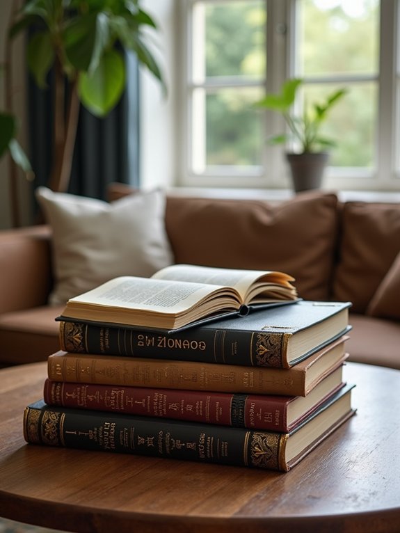 artful coffee table displays