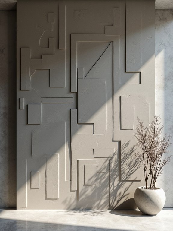 artistic cement wall panels