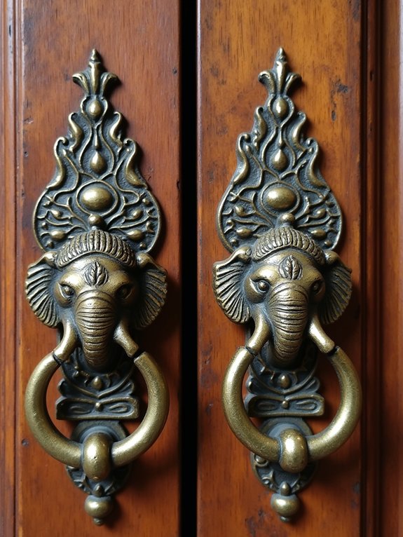 artistic cultural door hardware