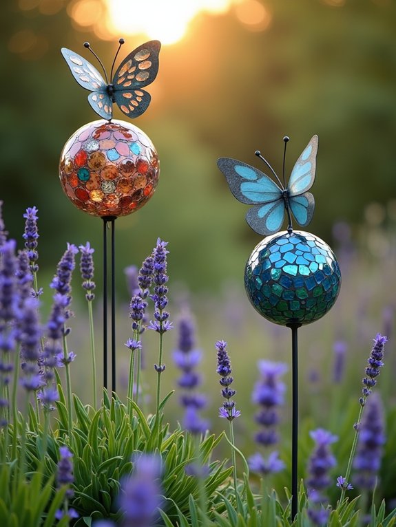 artistic outdoor garden displays