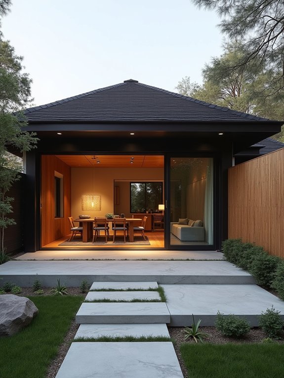 asian inspired exterior design elements
