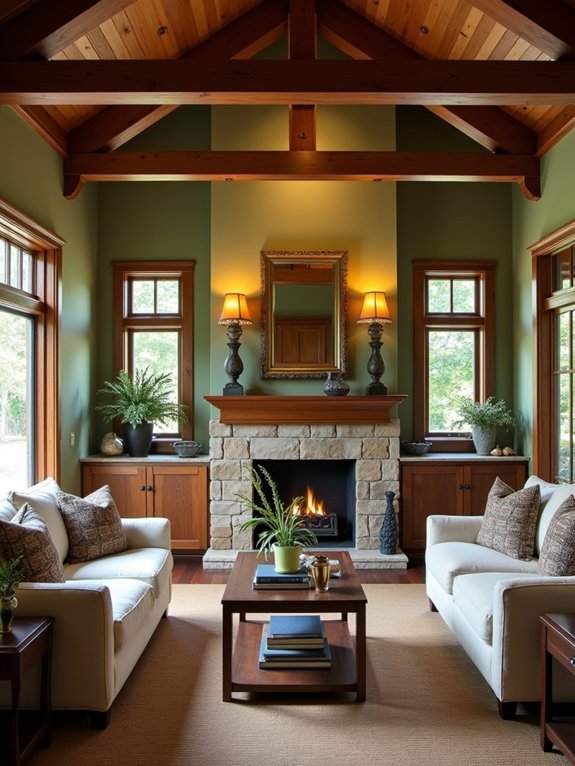 authentic arts and crafts colors