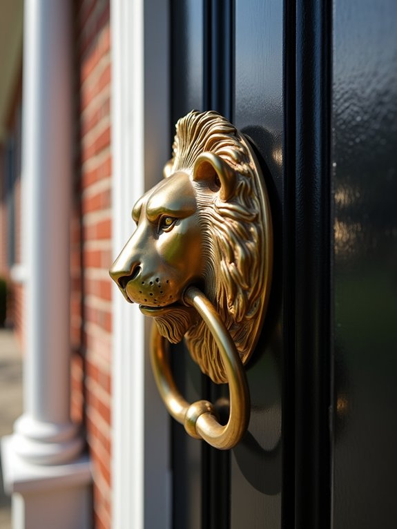 authentic brass door knockers