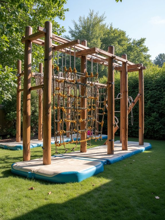 backyard ninja obstacle course