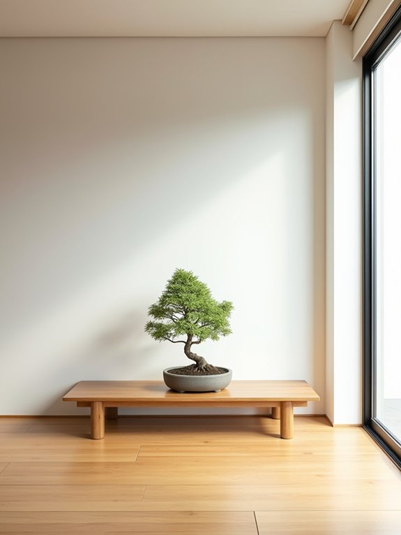 balance decor with emptiness