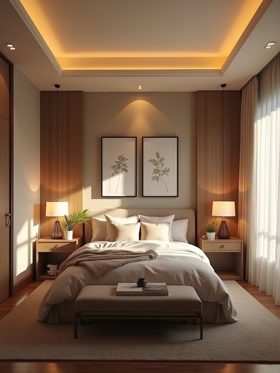 balanced bedroom lighting solutions