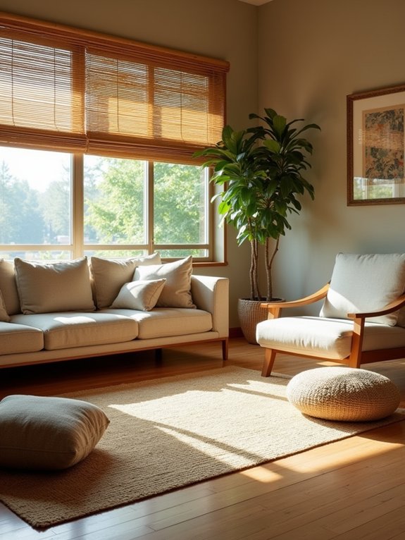 bamboo mats enhance interior comfort