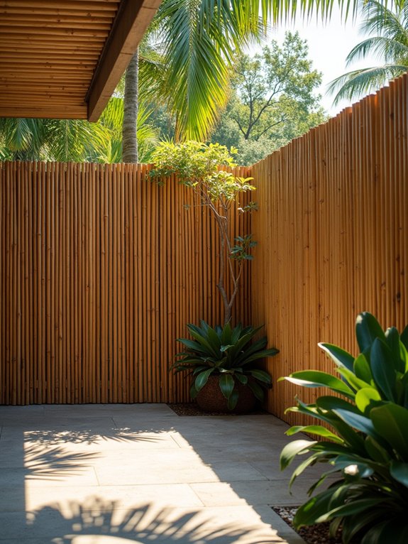 bamboo screens for privacy