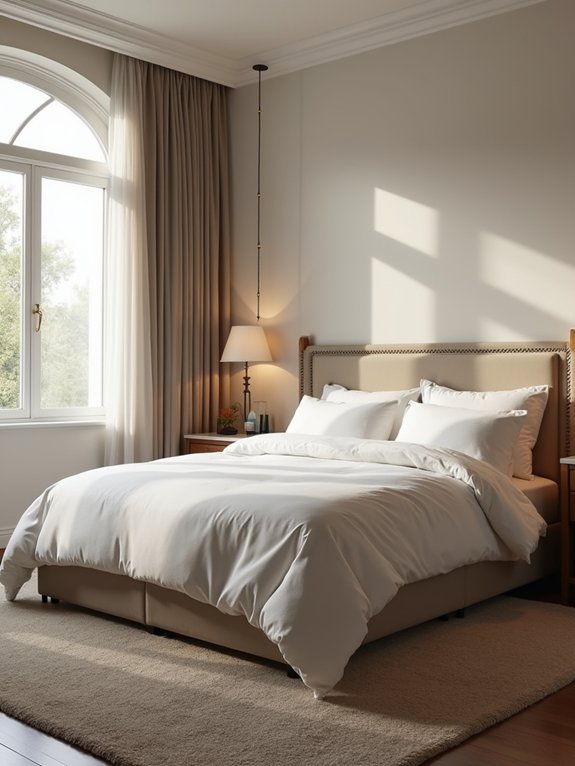 bed placement for security