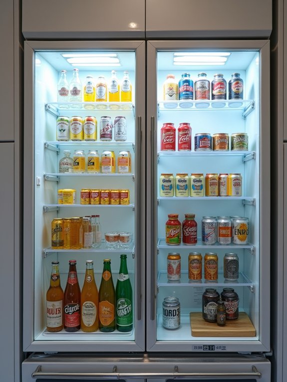 beverage organization for efficiency