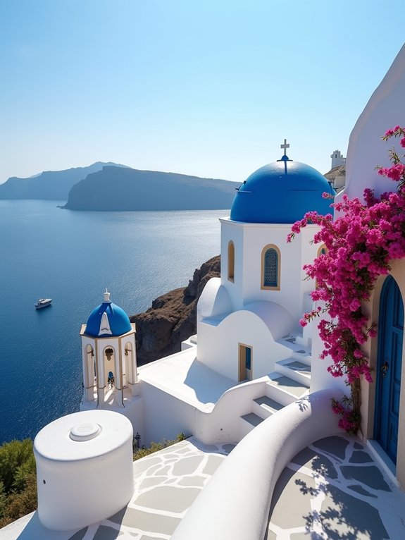 blue and white decor