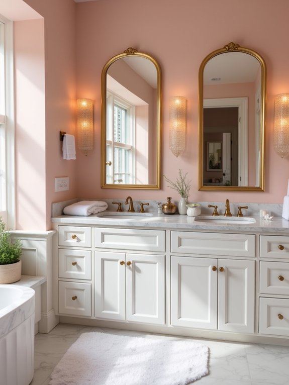 blush pink and gold elegance