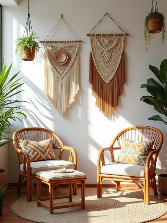 bohemian tapestry wall decor