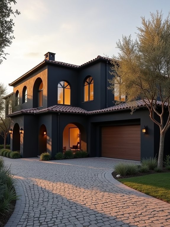 bold black mediterranean elegance