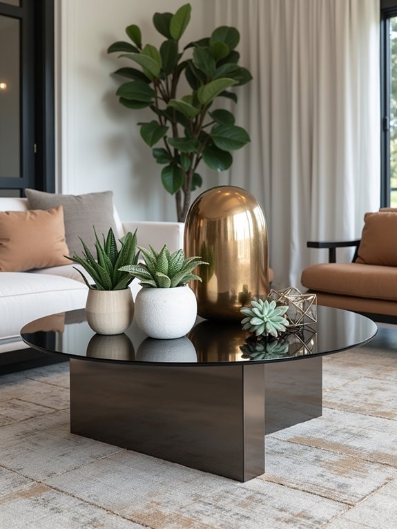 bold centerpiece balanced arrangement