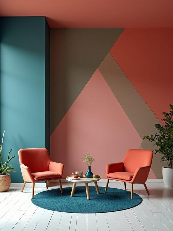 bold color block design