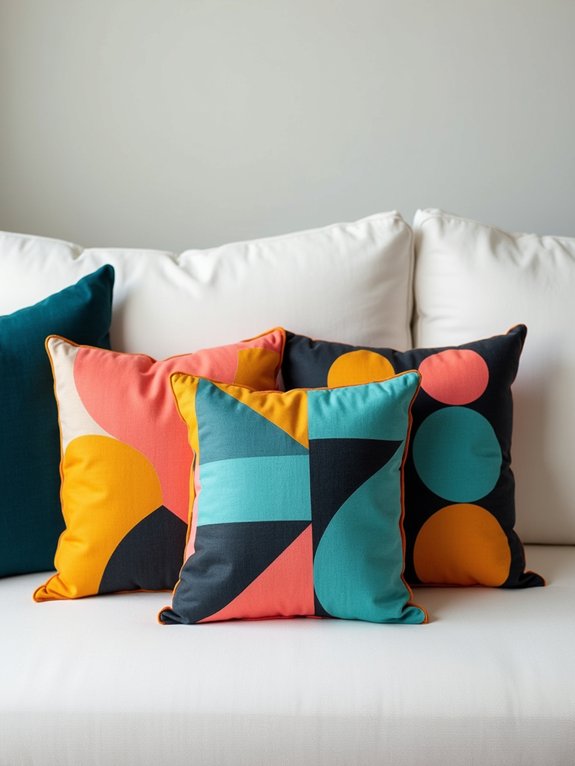 bold contemporary graphic prints