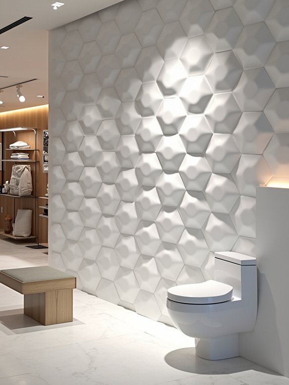 bold geometric wall treatments