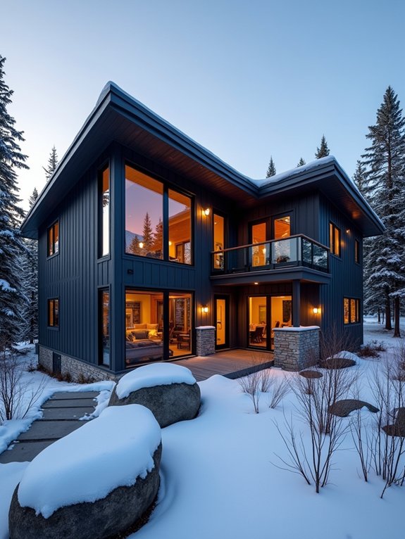 bold grey lodge elegance