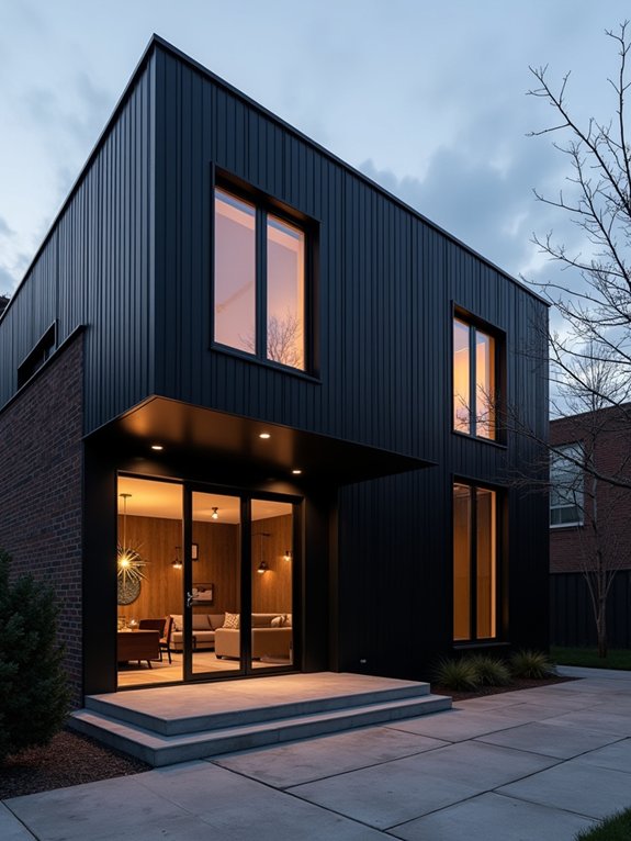 bold industrial loft design