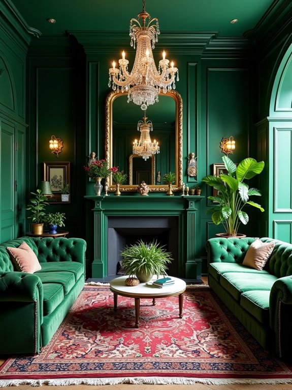 bold lush dramatic decor