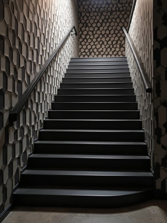 bold patterns transform stairs