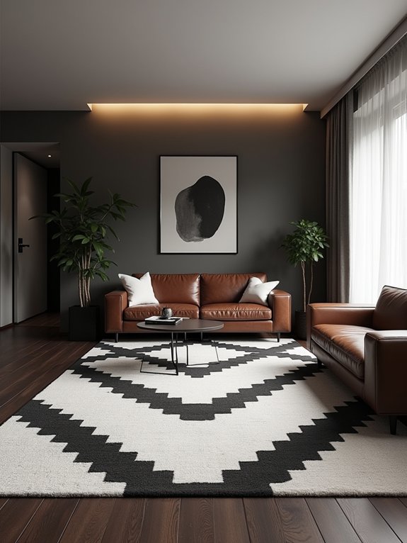 bold statement area rugs